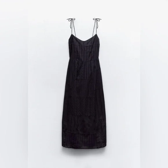 black eyelet dress zara Zara - Stretch Lace Short Dress - Pink / Lilac - S